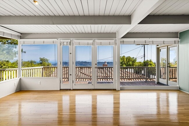 Photo - One of a kind, mid century modern home in Mission Canyon with ocean and mountain views