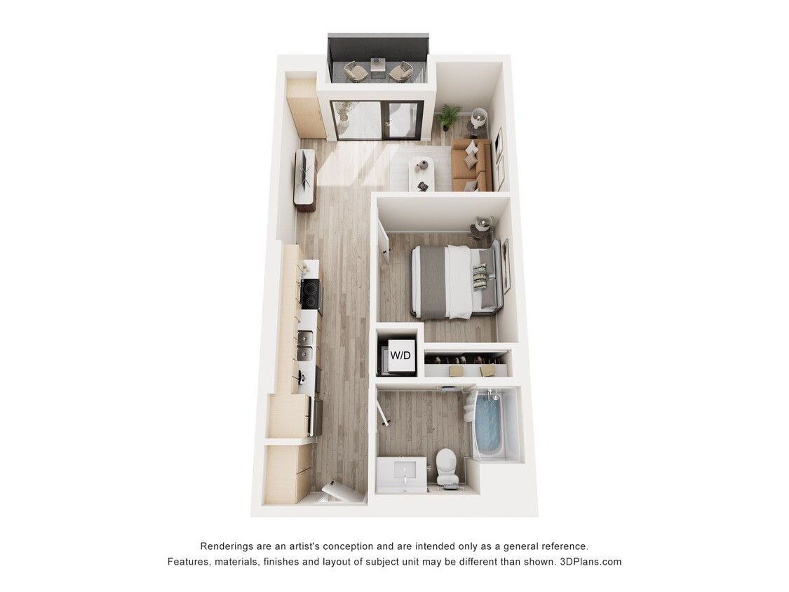 Floor Plan - 1BU1