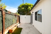 Gated outdoor space - 23046 Saticoy St House Unit 23044