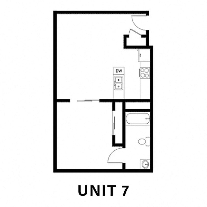 Floor Plan - Unit 7