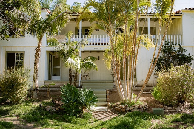 View of studio unit on the bottom floor to the left - 9457 El Tejado Rd House