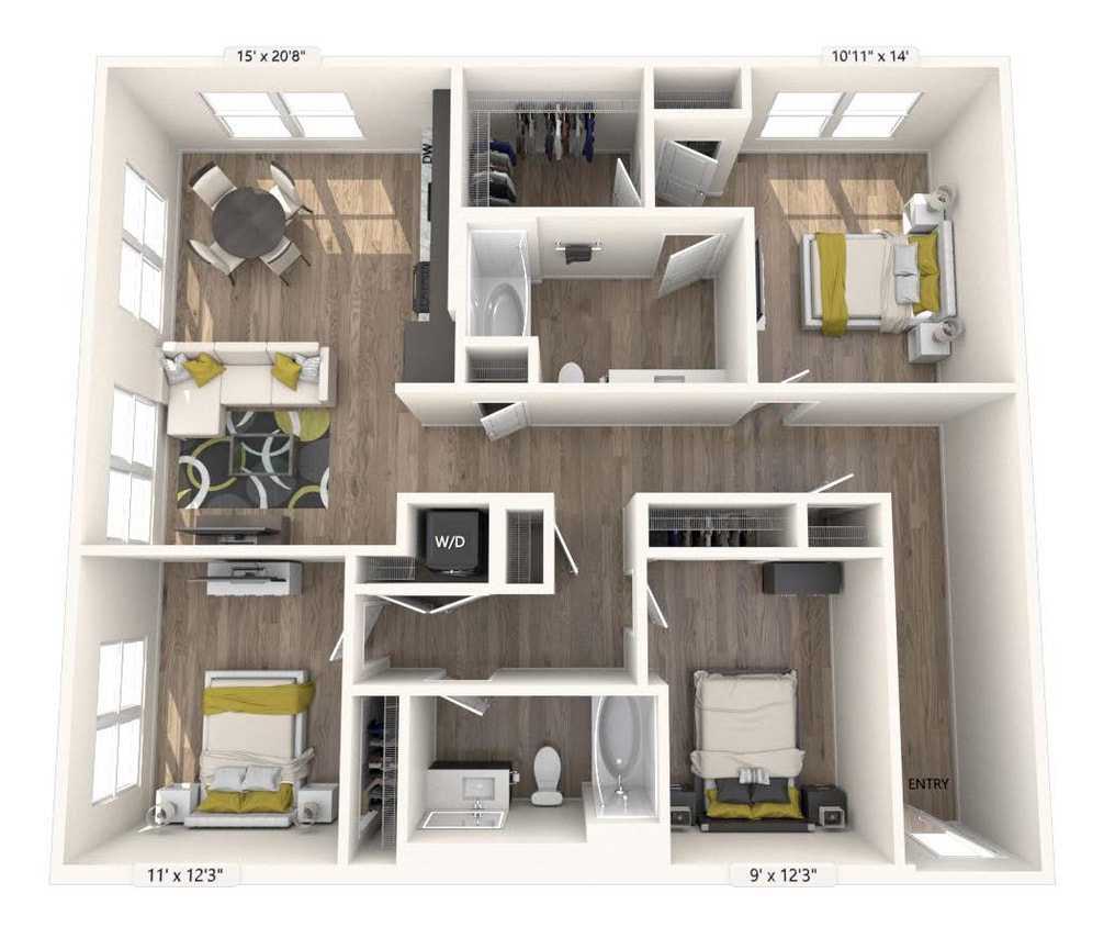 Floor Plan - C2-Upgrade