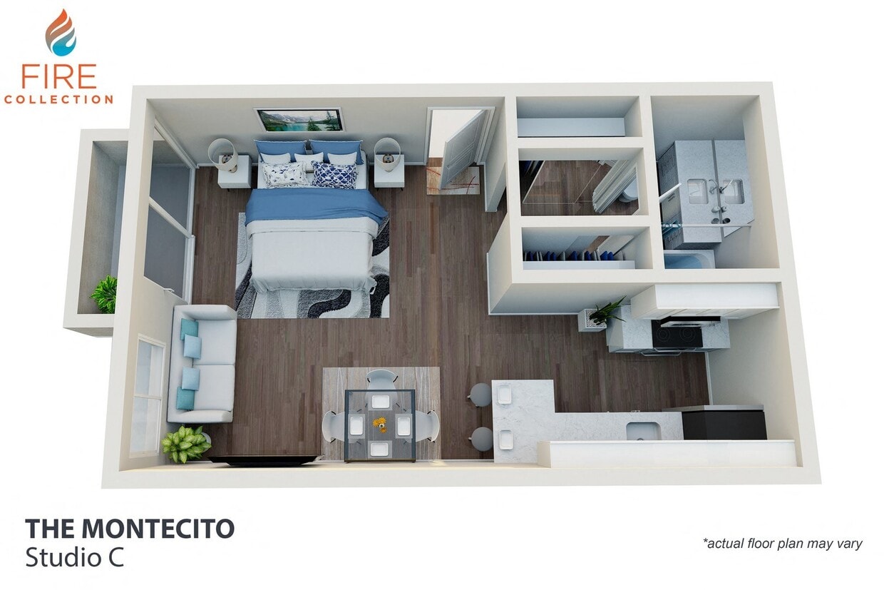 Floor Plan - Studio