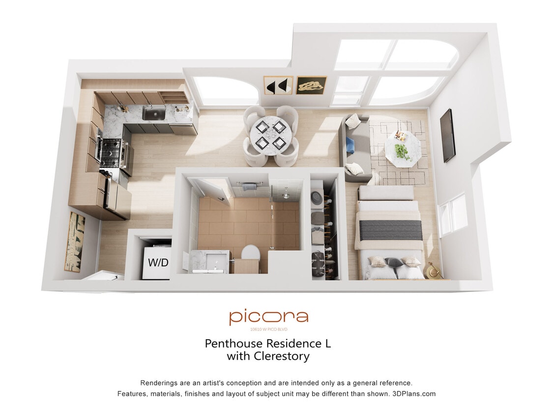 Pico_Studio L - Penthouse Residence L with Clerestory