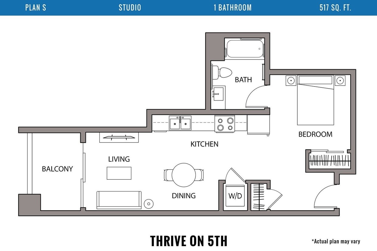 Floor Plan - Studio
