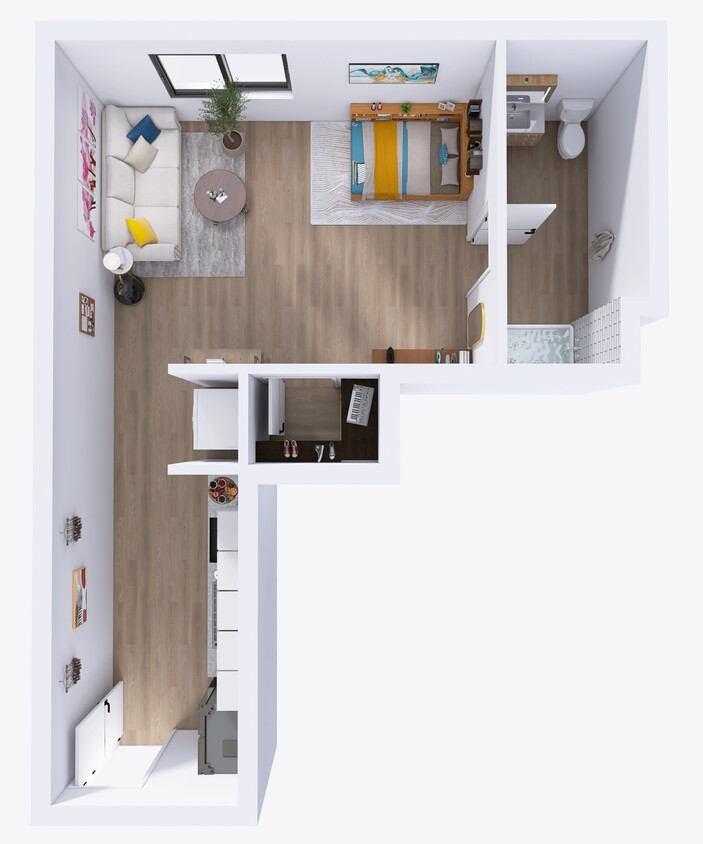 Floor Plan - Studio