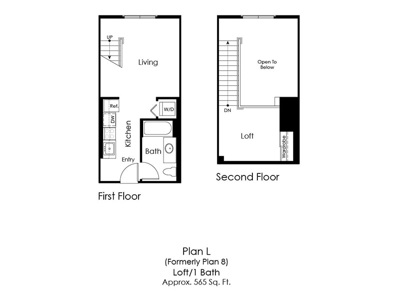 Floor Plan - 011-0C - Studio Loft