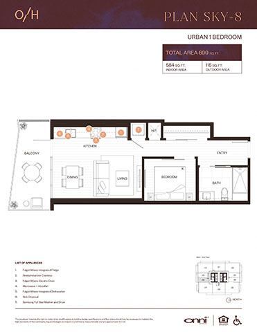 Floor Plan - Plan SKY8
