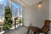 Private Patio Space at G12 Apartments in Los Angeles, CA 90015 - G12