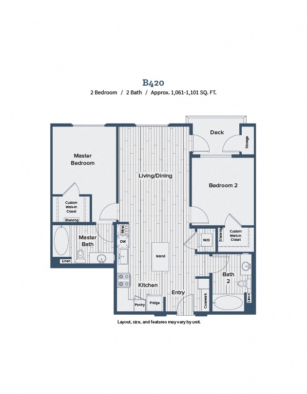 Floor Plan - B420