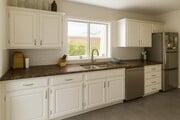 Galley Kitchen parallel counter tops - 334 Calor Dr