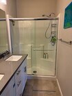 Walk-in shower - 715 S Azusa Ave Condo Unit I