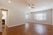 Living room toward dining area - 2516 Voorhees Ave Unit D