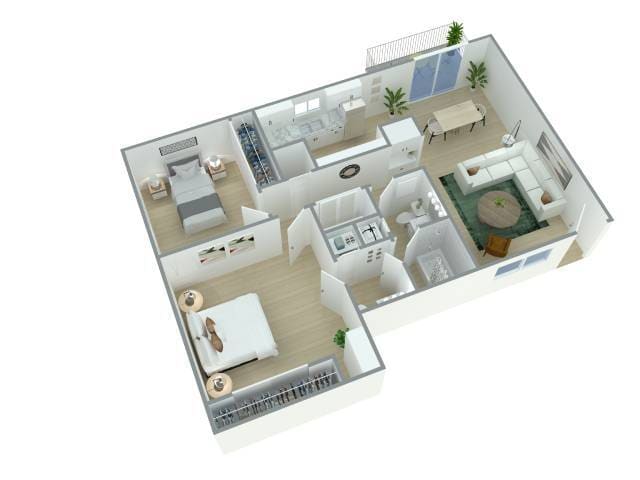 Floor Plan - Hacienda