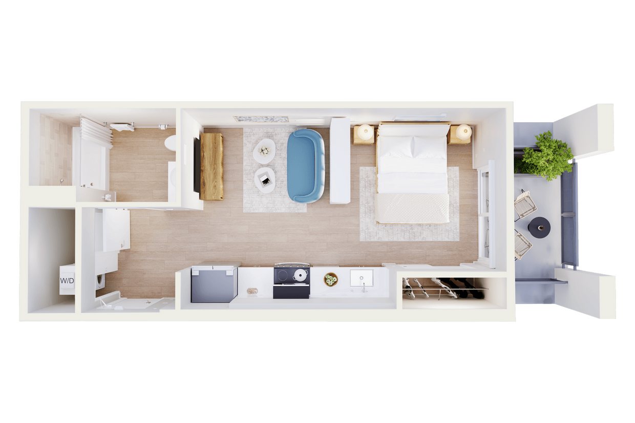 Floor Plan - Studio B