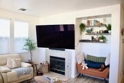 Fireplace - 1800 E Lakeshore Dr Townhome