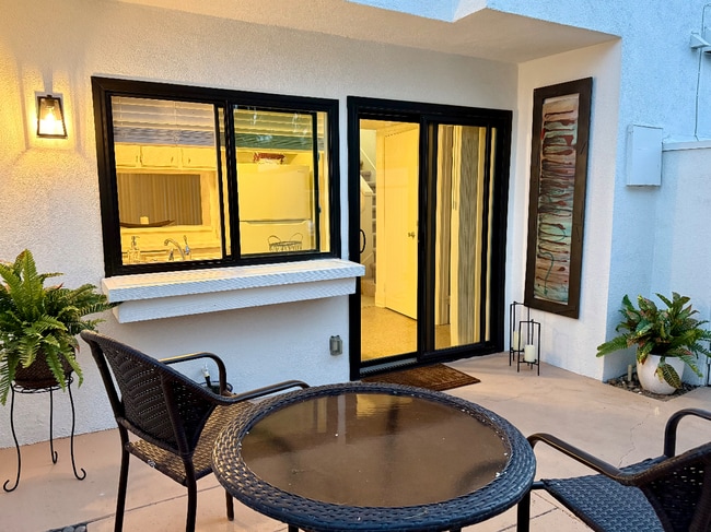 Private Outdoor Patio - 48724 Desert Flower Dr