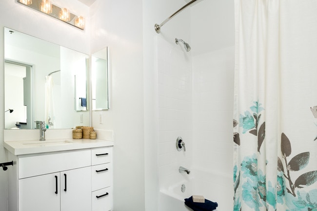 Light and bright upgraded bathroom - The Lofts at the Security Building Apartments