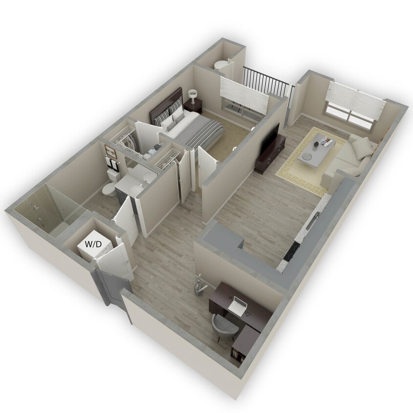 3D Floor Plan Rendering - A4Po