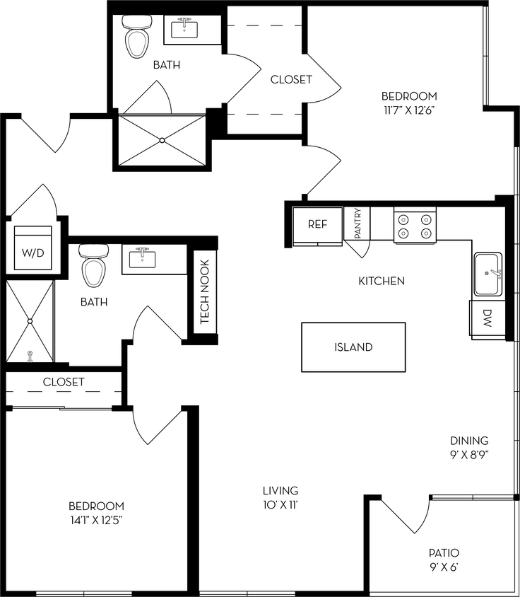 Floor Plan - 2E