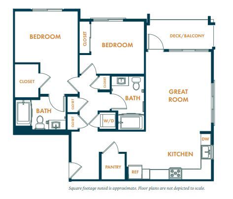 B2: 2bed 2bath - B2