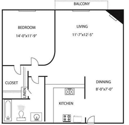 Floor Plan - The Casablanca 