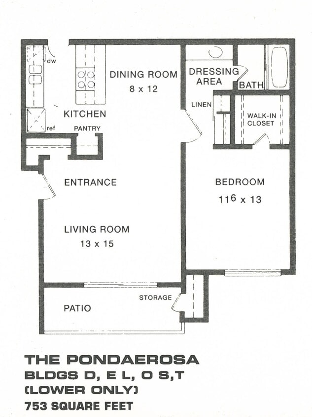 The Ponderosa Floorplan - The Ponderosa
