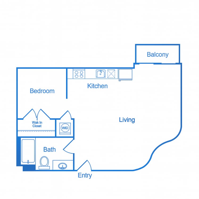 Floor Plan - Studio_1A