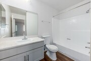 The Waldorf - 2BR, 2BA - 830SF - Primary Bathroom - Pasadena Park Place