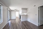 2BR, 1BA - 751SF - Living Room/Dining Room - Soldano Senior Village
