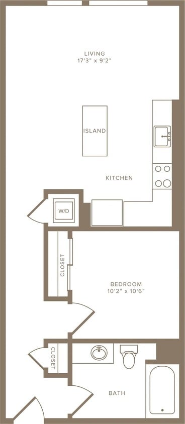 A13 One Bedroom - A13