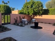 Entry and front patio with fountain - 47094 El Menara Cir House