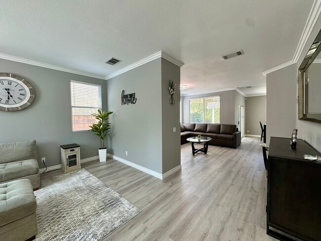 View into living areas from front door - 16224 Chadwick Ct