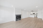 1BR, 1BA - 795SF - Living Room - Oceana Apartments
