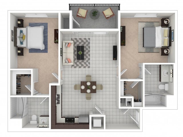 2 Bedroom - 2 Bedroom