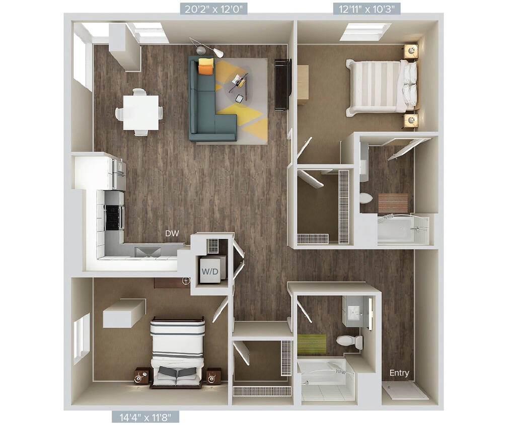 Floor Plan - B17-1260