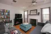 working fireplace - 1622 Franklin St House