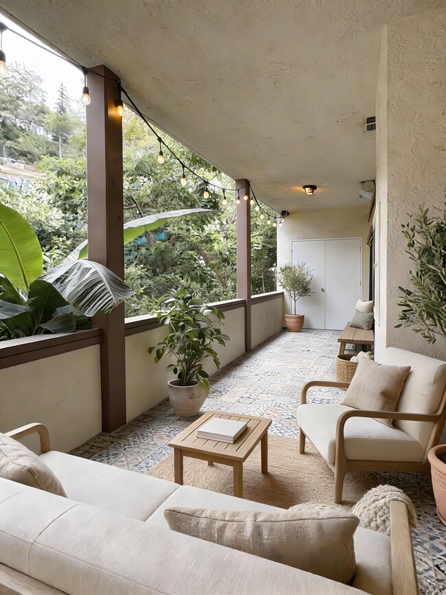 Private Balcony - 11939 Gorham Ave Unit 207