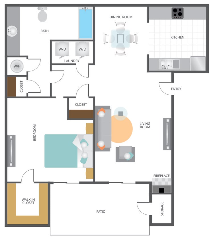 Floor Plan - Versailles