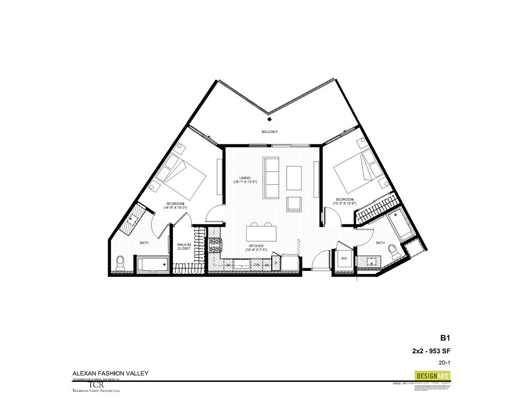 Floor Plan - B1 2x2