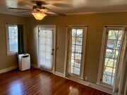 Look out the classic french windows to the native garden - 1355 E Elizabeth St