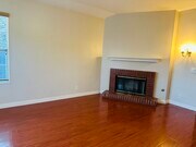 Living room w/fireplace - 555 W Lemon Ave