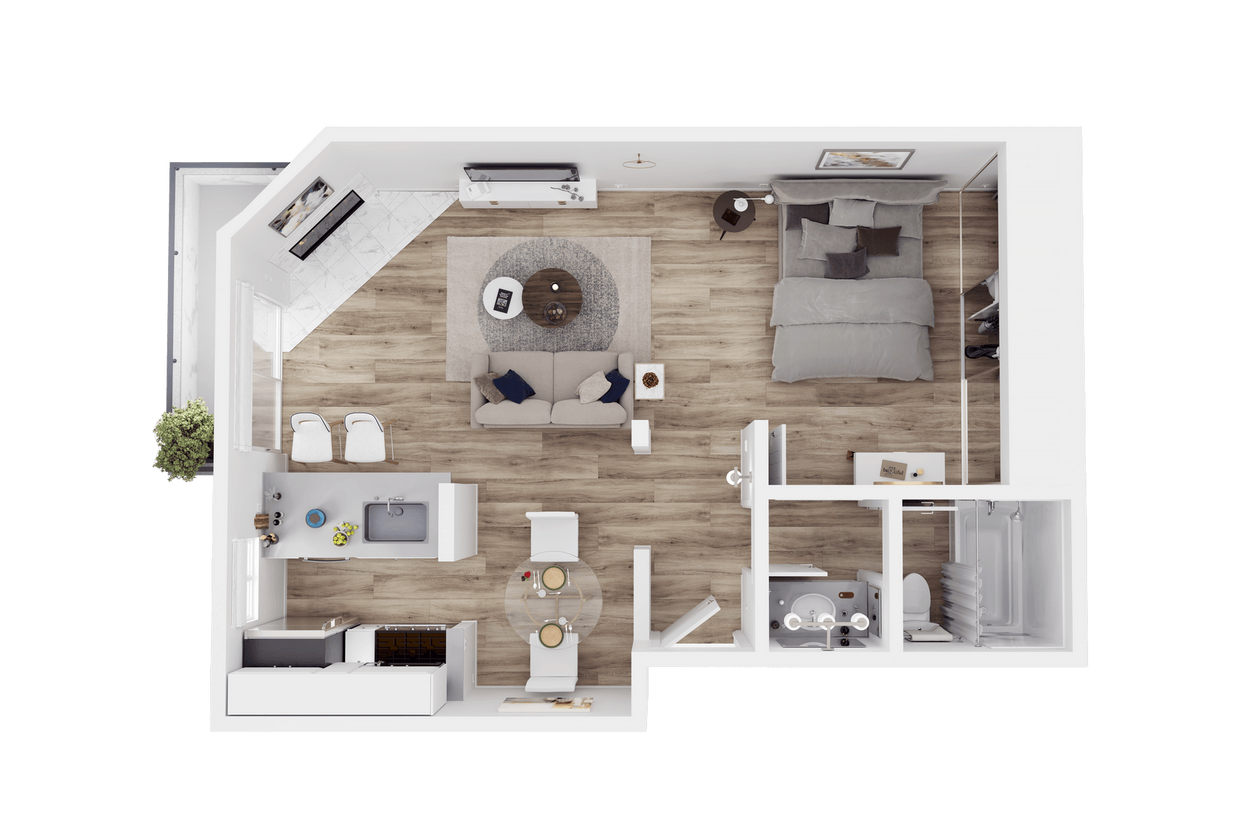 Floor Plan - Studio