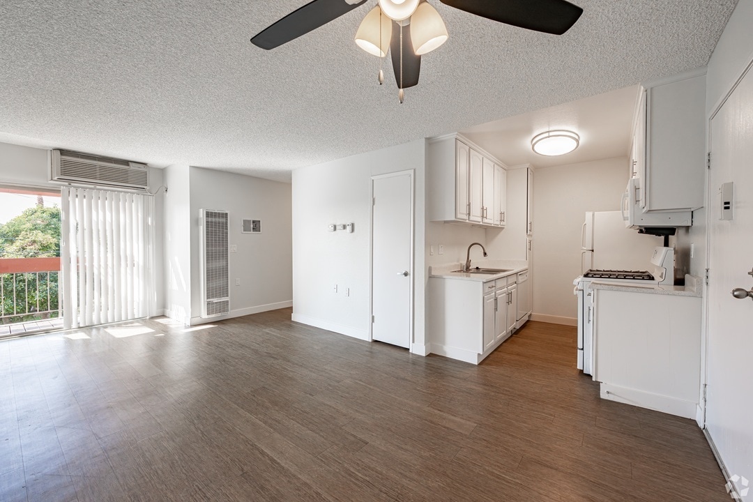 Floor Plan - 1BR, 1 BA - 80%