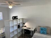 1st bedroom set as a double with twin size beds - 4411 Kendall St Apartments