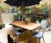 400 sq ft, private patio - 108 W 2nd St Unit #212