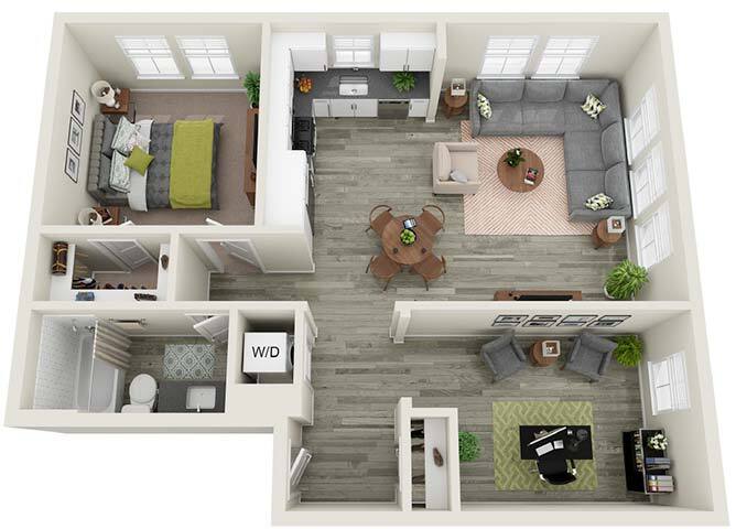 Floor Plan - A4 Den