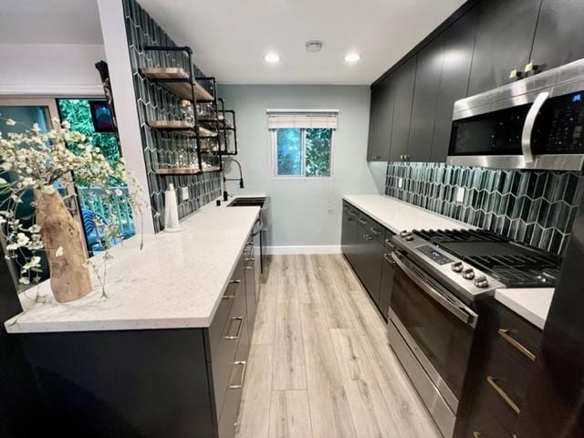 Chefs Kitchen with smart TV refrigerator - 2411 Prospect Ave Unit 103
