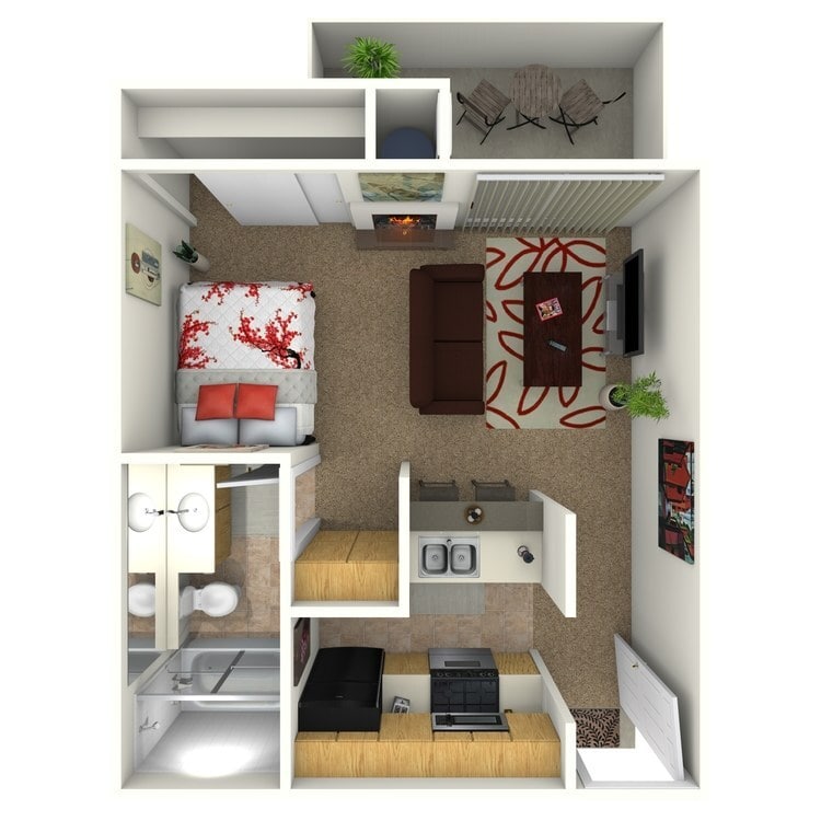 Floor Plan - Studio D2