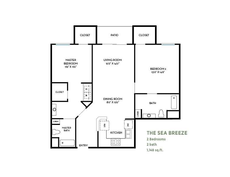 Floor Plan - Sea Breeze